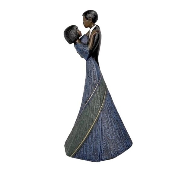 Mahogany Princess “IN HARMONY” 1997 Couple Figurine Vintage Hallmark Enesco - Picture 2 of 12